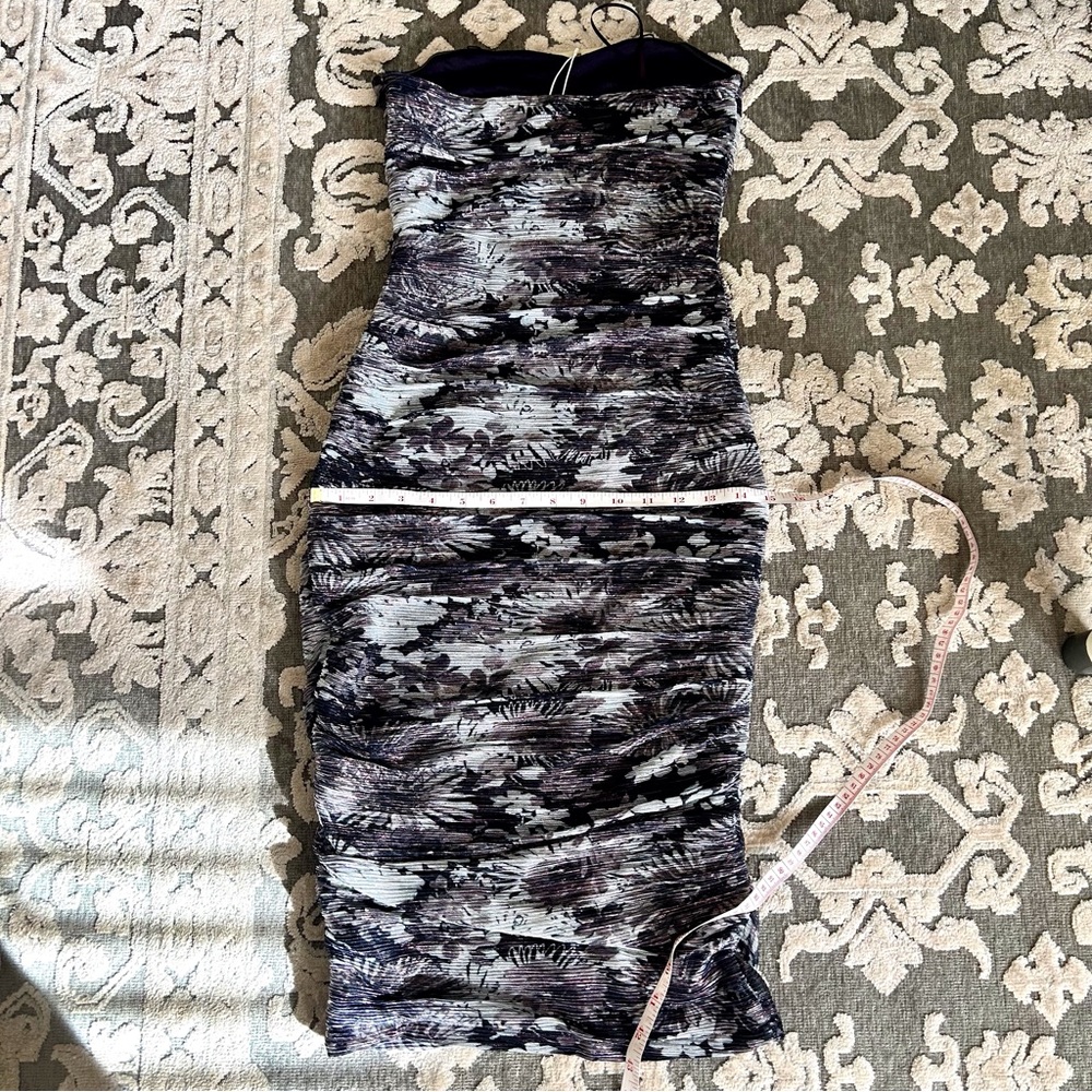 Ramy Brook Bonnie Ruched Floral Midi Dress - Picture 14 of 16